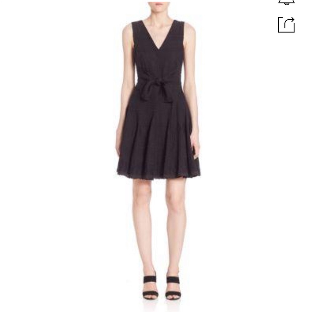 Rebecca Taylor Embroidered Gauze Dress